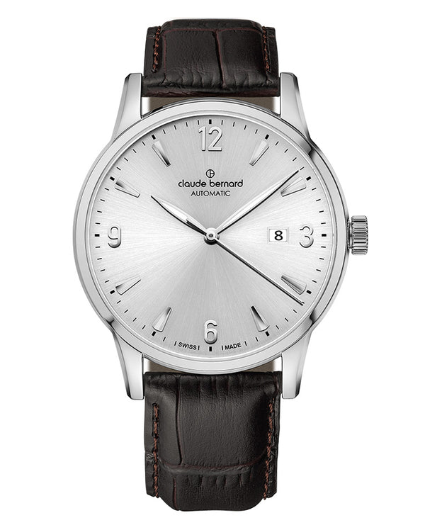 Claude Bernard Classic Automatic Argenté - 80091 3 AINN
